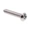 Prime-Line Machine Screw, Round Head, Phil/Sltd Comb Drive No. 10-24 X 1in 18-8 Stainless Steel 25PK 9004652 - alternate 1